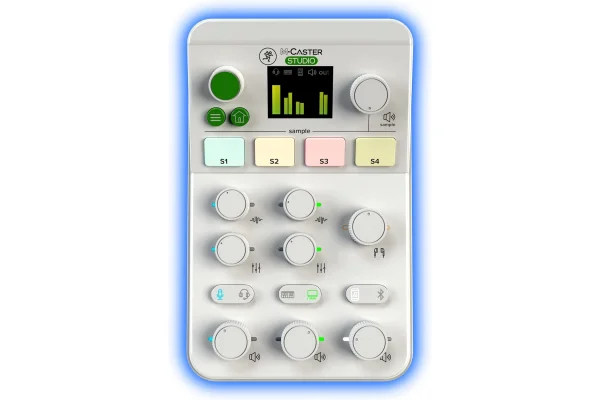 Mackie M-Caster Studio Portatif Canlı Yayın Mikseri (Beyaz)