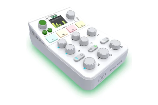 Mackie M-Caster Studio Portatif Canlı Yayın Mikseri (Beyaz)