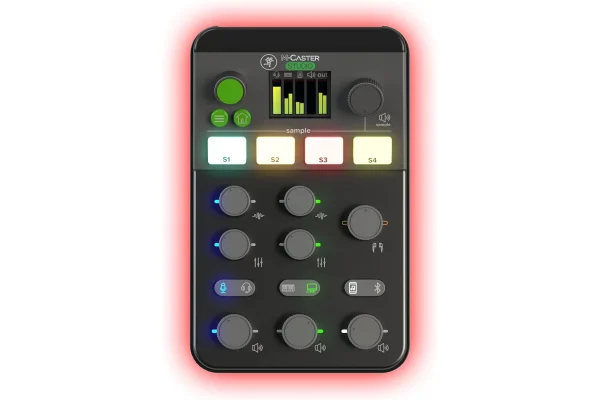 Mackie M-Caster Studio Portatif Canlı Yayın Mikseri (Siyah)