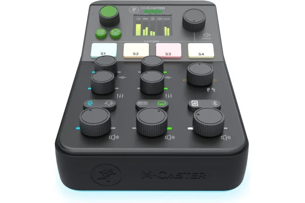 Mackie M-Caster Studio Portatif Canlı Yayın Mikseri (Siyah)