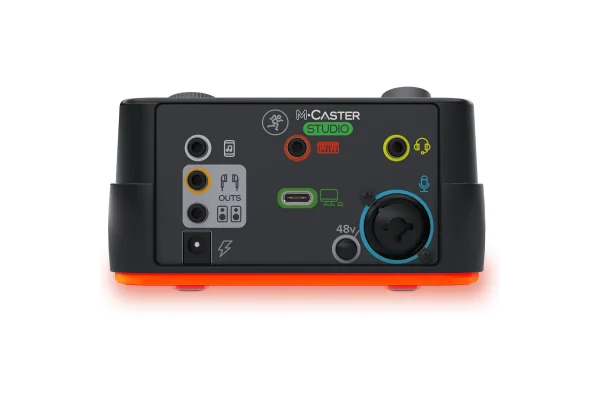 Mackie M-Caster Studio Portatif Canlı Yayın Mikseri (Siyah)