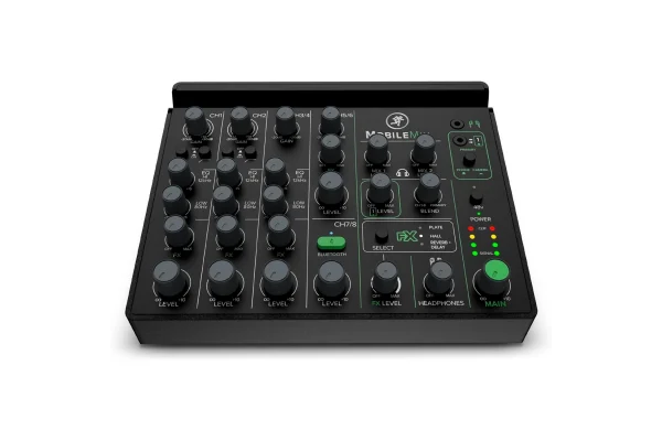 Mackie Mobilemix 8 Kanal Mikser Dahili Efektli ve Bluetooth Pil ile Çalışır