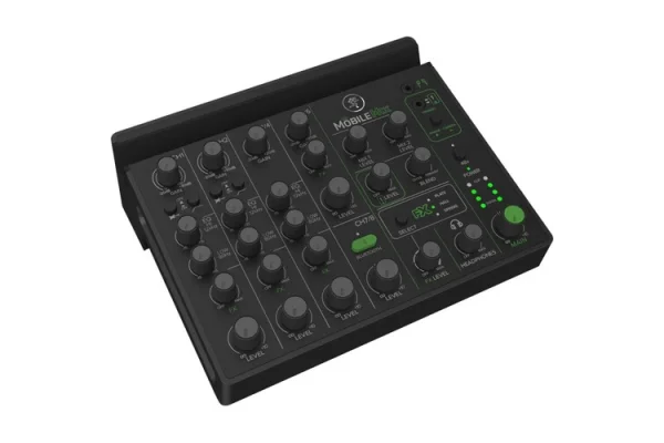 Mackie Mobilemix 8 Kanal Mikser Dahili Efektli ve Bluetooth Pil ile Çalışır