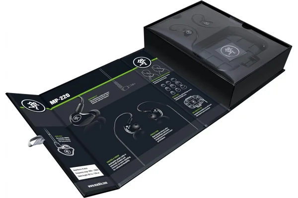 Mackie Mp-220 Dual Dynamic Driver Kulak İçi Monitör Kulaklık