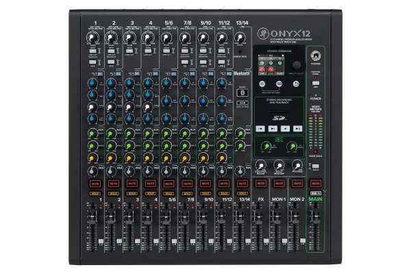 Mackie Onyx12 12-Kanal Analog Mikser (Multi-Track USB)