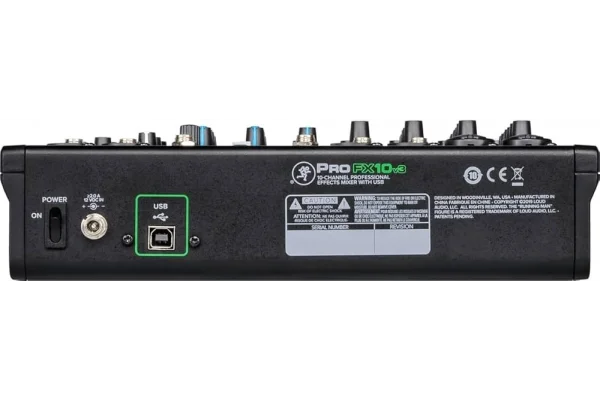Mackie PROFX10V3 10 Kanal USB Mikser
