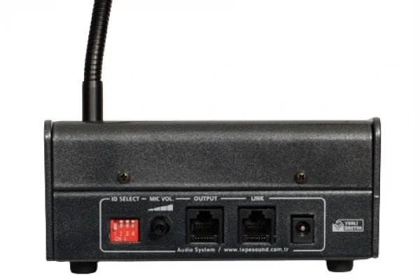 Meteor ACL-MK-6 Anons Mikrofonu 6-Zone, CAT Bağlantı