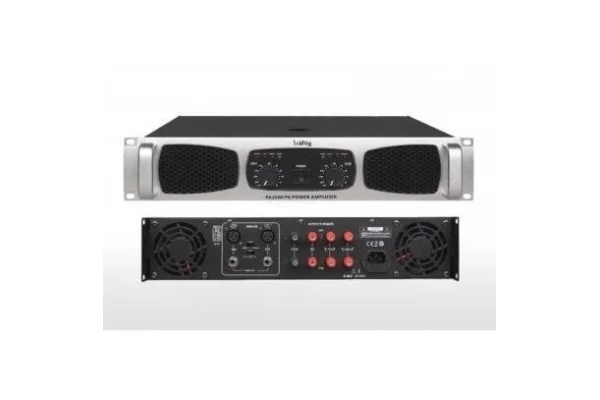 Machtig PA2600 Power Amfi 2x600W/4-ohm 100V