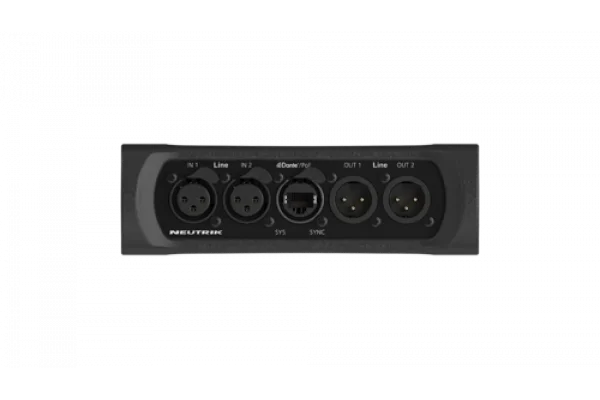 Neutrik NA-2I2O-DLINE | Line 2 input / 2 output to Dante Arayüz