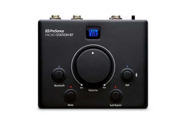 PreSonus MicroStation BT Bluetooth Receiver, Monitor kontrol