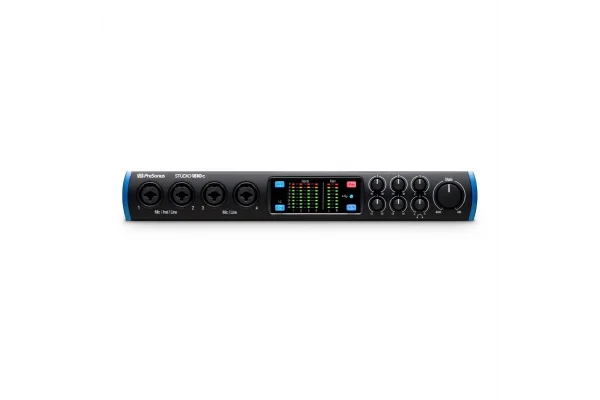 PreSonus Studio 1810c Yeni nesil 18 Giriş / 8 Çıkış, 4 mikrofon girişli USB-C ses kartı