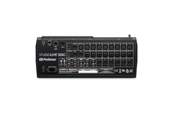 PreSonus StudioLive 32SC 16 preamp, yeni nesil dijital mixer (16 Fader / 40 Miks Kanal)