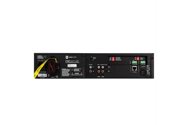 RCF MMU 3100 Konferans Sistemi Merkez Ünitesi CAT5 Bağlantı, 160W/100V Mixer-Ampli