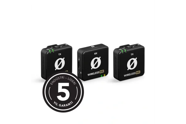 RODE Wireless ME Dual İki Vericili Kompakt Kablosuz Mikrofon Sistemi
