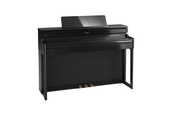 ROLAND HP704-PE Parlak Siyah Dijital Piyano (Tabure & Kulaklık Hediyeli)