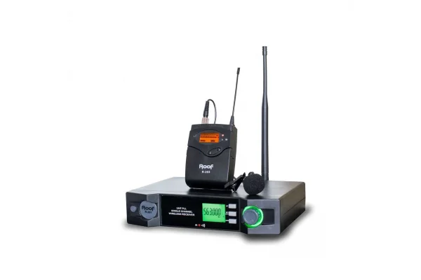 ROOF R-201 Kablosuz YAKA Mikrofon Seti