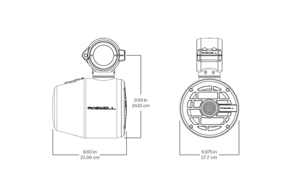 Roswell R 6.5 Marine Tower Antrasit Çift Fiatıdır