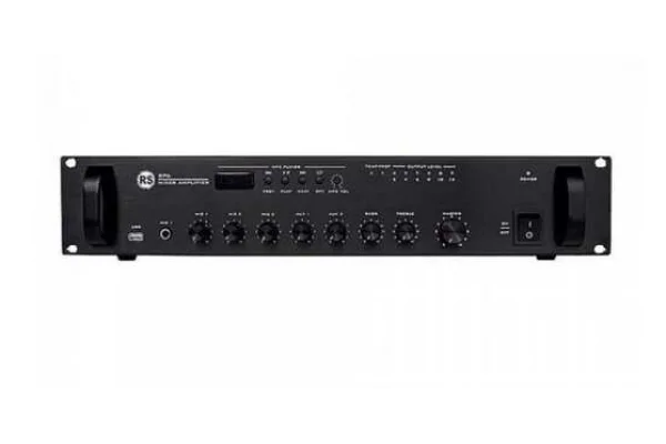 RS Audio DPA 300UB Mixer-Amplifier 240W/100V Bluetooth USB Radyo