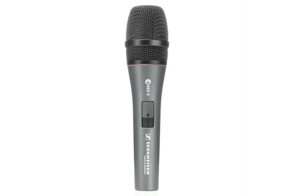 Sennheiser E 865-S Supercardioid Condenser Vokal Mikrofon Anahtarlı