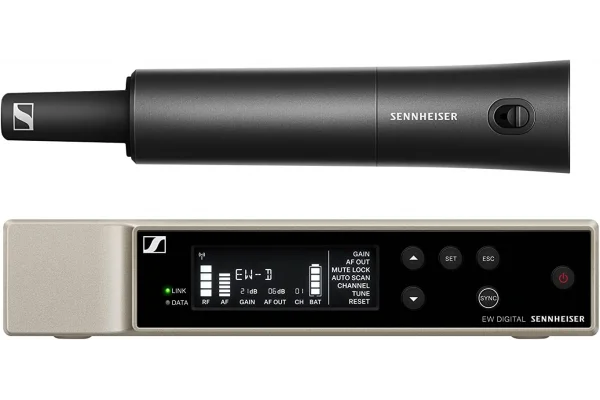 Sennheiser EW-D SKM-S BASE SET (Q1-6) Dijital Kablosuz El Tipi Set (Kapsülsüz)