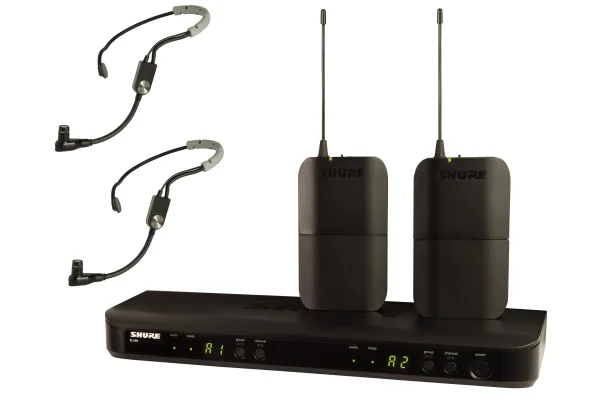 SHURE BLX188E/SM35 Çift Headset Kablosuz Mikrofon Seti
