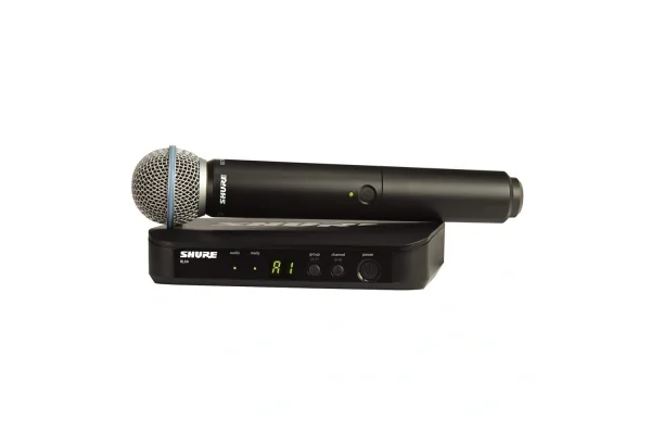 Shure BLX24E/B58-M17 BETA58 Kablosuz Mikrofon Seti