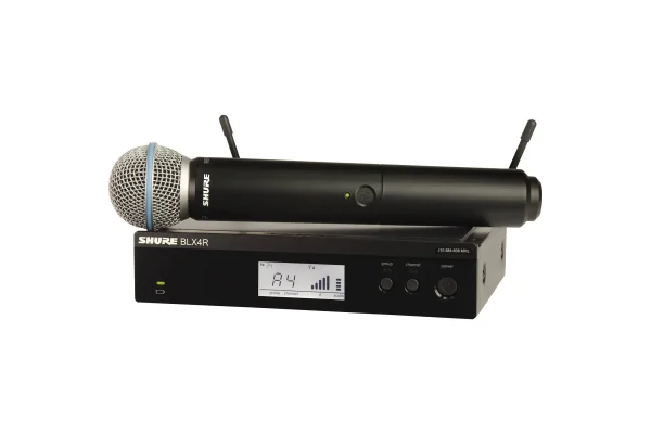 SHURE BLX24RE/BETA58  El Tipi Kablosuz Mikrofon Seti