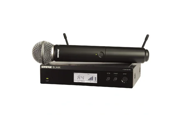 Shure BLX24RE/PG58-H8E Kablosuz Vokal Mikrofon