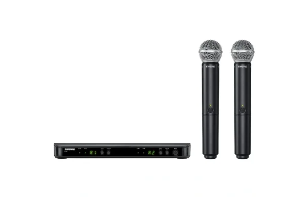 Shure BLX288E/SM58-H8E Kablosuz Mikrofon