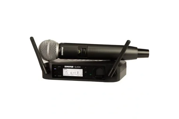 Shure GLXD24E/SM58 El Tipi Shure Kablosuz Mikrofon Sistemi