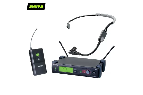 Shure SLX14E/SM35 K3E Headset Kablosuz Mikrofon Seti 606-630 MHz  Stok 1 adet