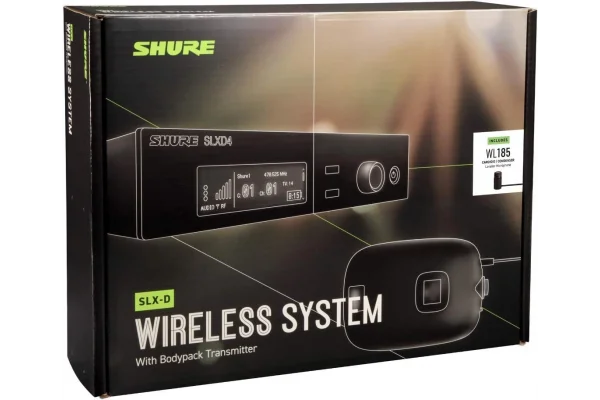 SHURE SLXD14E/85 Yaka tipi Kablosuz Mikrofon Seti