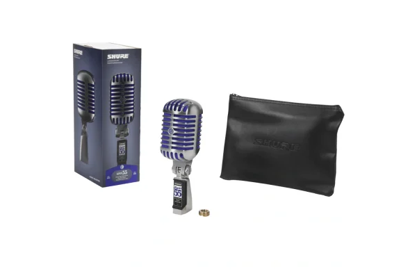 Shure SUPER 55 Deluxe Supercardioid Dinamik Vokal Mikrofon