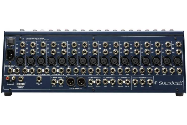Soundcraft FX16II 16 Kanal Canlı Müzik ve Stüdyo Kayıt Mikseri 3 Aux lexicon Efekt