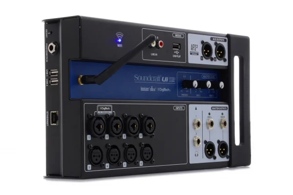 Soundcraft Ui12 12-Kanal Dijital Mikser, Tablet Kontrollü