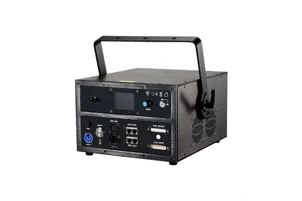 SPL RG-305A; 2W 2W Renli Lazer Işık | Kontrol: APP, ILDA, DMX (Pangolin vb. arayüzler veya ışık mikseri, kontrolcüler hariçtir)