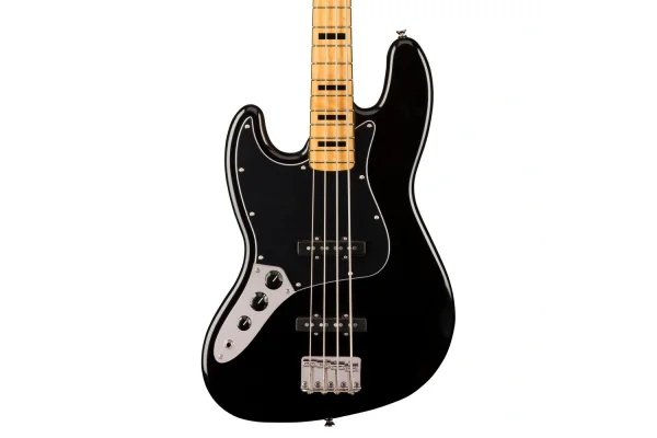 Squier Classic Vibe 70s Jazz Bass Solak Akcaagac Klavye Black Solak Bas Gitar