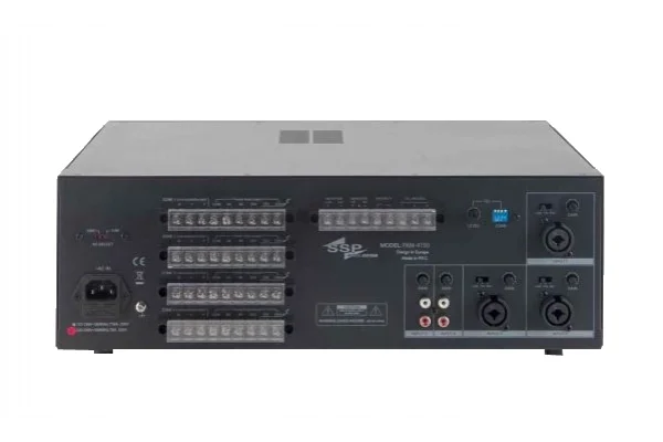 SSP PAM 4150 QUAD 4x150W/100V, 4 Zone Matrix Mixer-Amplifier