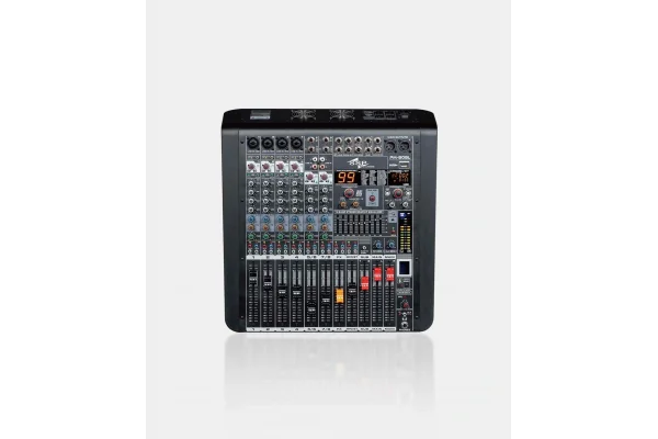 SSP PM 808L 8 Kanal Power-Mixer 2x650W, Bluetooth, Usb, Recorder, Efekt