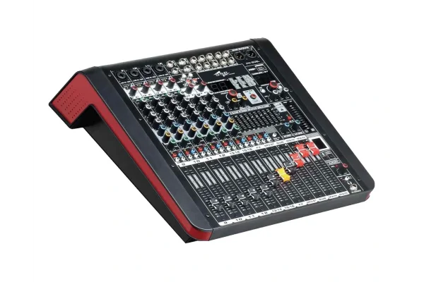 SSP PM 808L 8 Kanal Power-Mixer 2x650W, Bluetooth, Usb, Recorder, Efekt