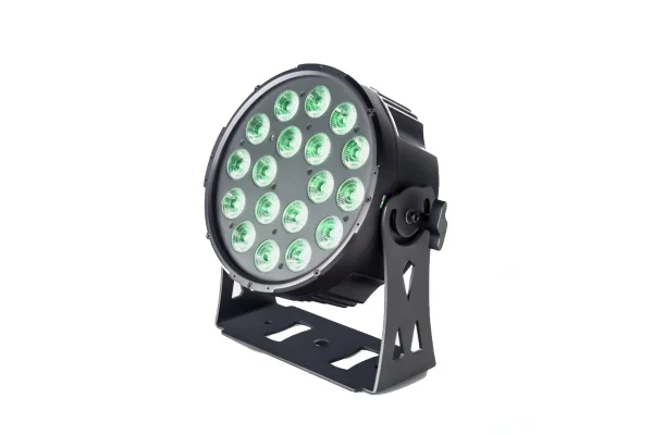 SSP SLIM PAR18-ECO RGBWAUV 6in1 Led PAR Spot, 18x12W