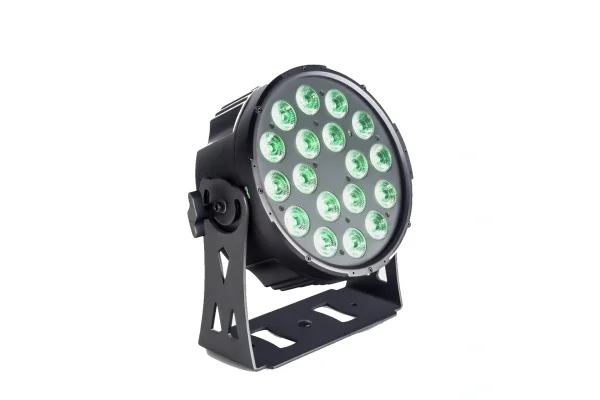 SSP SLIM PAR18-ECO RGBWAUV 6in1 Led PAR Spot, 18x12W