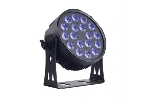 SSP SLIM PAR18 18x12W Led Sahne Spotu IP20 RGBWAUV 6in1