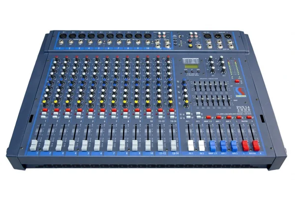 Startech PSX14-2000 2x1000W 14 Kanal Power-Mixer