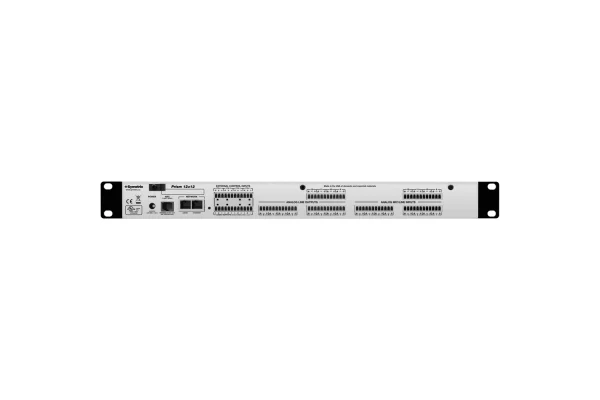 SYMETRIX PRISM 180-0116 12x12 Programmable DSP, 12 mic/line in, 12 line out, 64x64 Dante, ARC