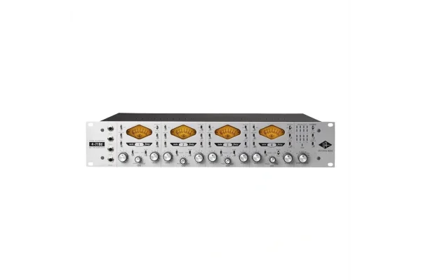 Universal Audio 4-710D 4 Kanal Tone Blending Tüp Mikrofon Preamp + Compressor