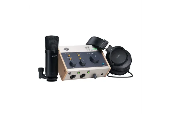 Universal Audio Volt 276 Studio Pack, USB-C Ses Kartı, Mikrofon ve Kulaklık paketi