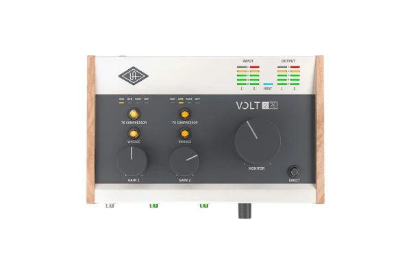 Universal Audio Volt 276 Studio Pack, USB-C Ses Kartı, Mikrofon ve Kulaklık paketi