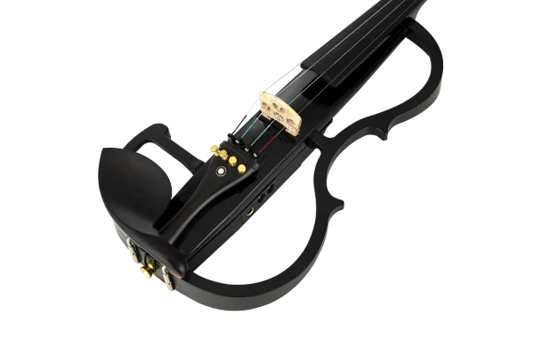 VANETTA EV-400B / 4/4 Elektro Keman - Siyah Renk