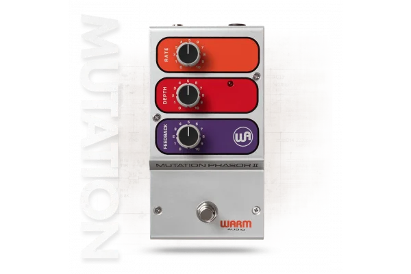 Warm Audio Mutation Phasor II Feedback Devreli Elctro-Optik Phase-Shift Pedalı